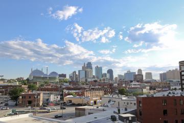 KC Skyline from Crossroads