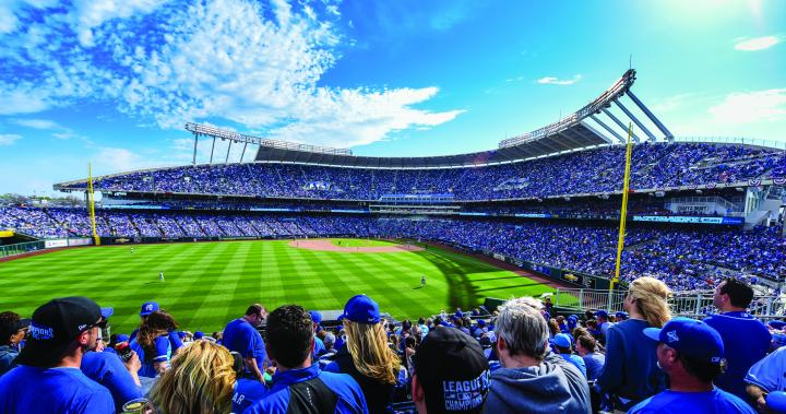 Royals Game at Kauffman Stadium