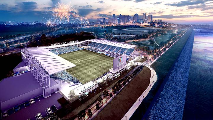 KC Current Stadium rendering