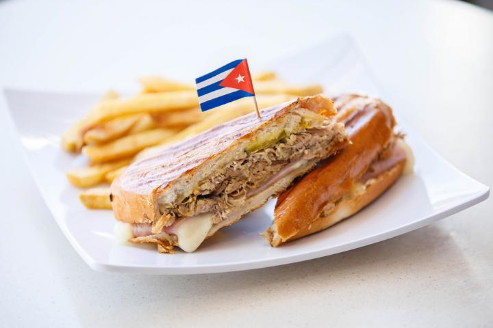 Cubano sandwich.