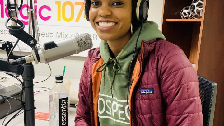 Kiona Sinks radio interview