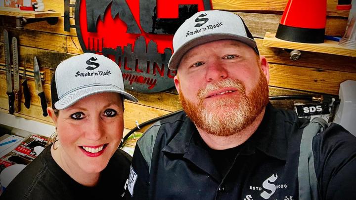 Bre Via & Brad Colter of Smoke 'n Magic