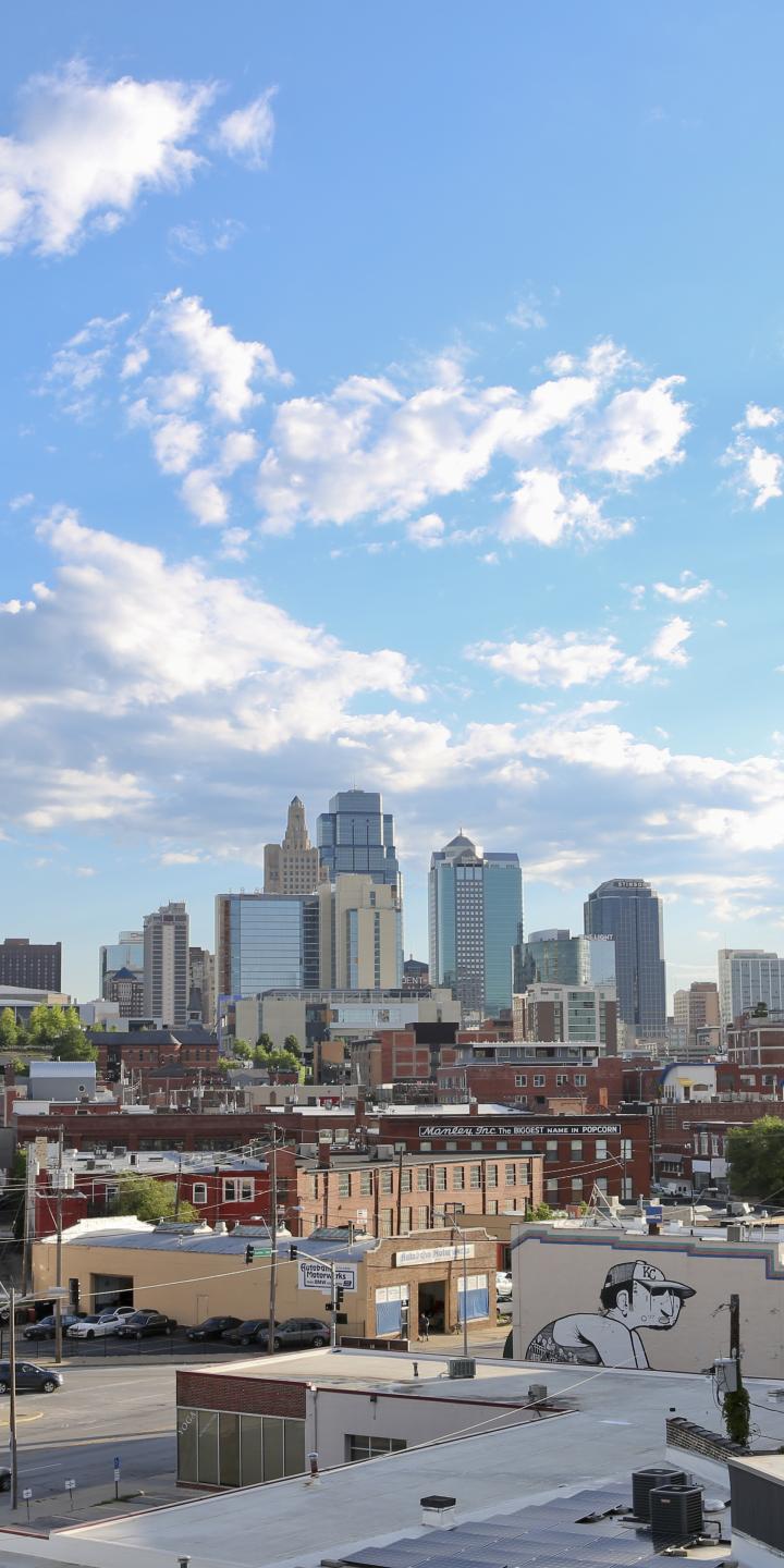 KC Skyline from Crossroads