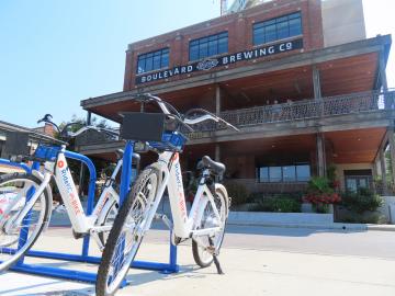 Ride KC Bikes at Boulevard Brewery