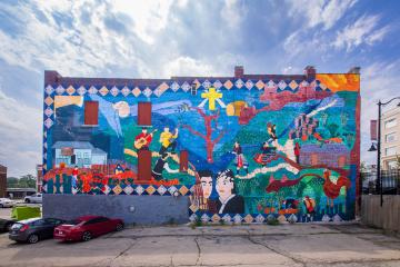 Mural on KC Urban Hike